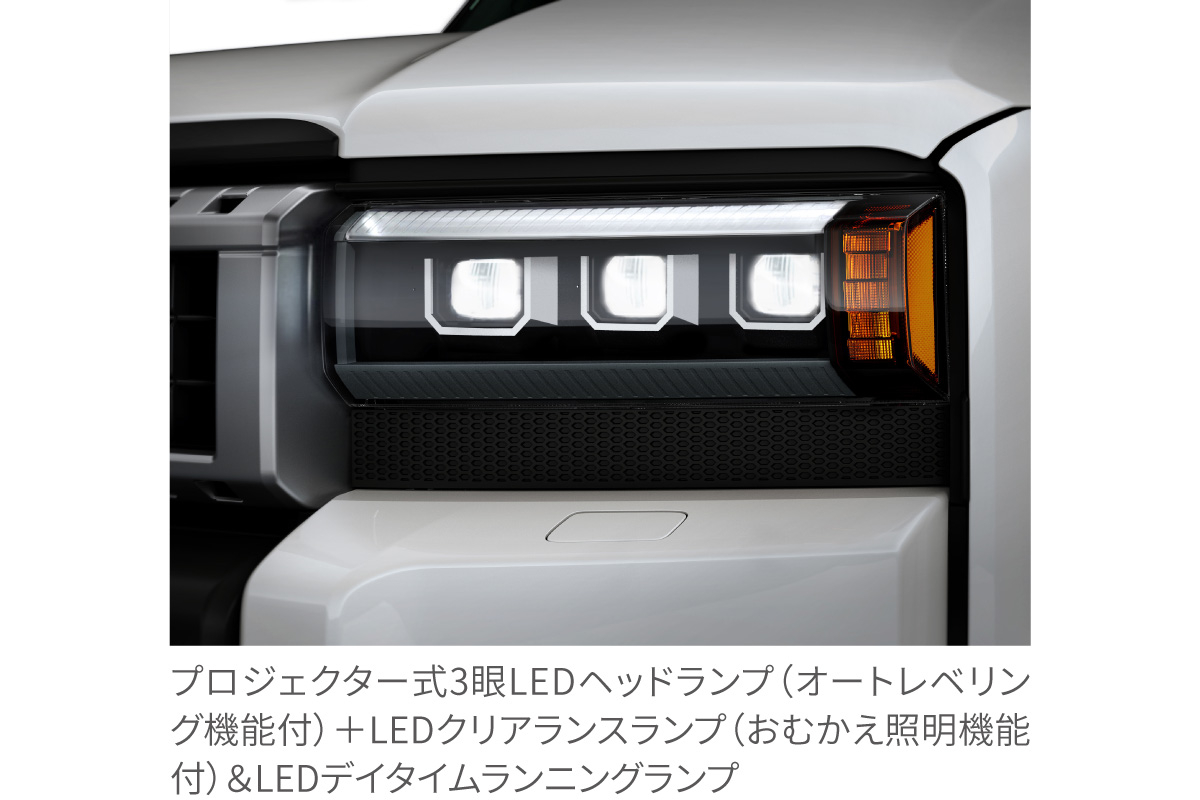【納車前外し】【送料無料】ランドクルーザー 250 リフレクターヘッドライト角目 納車前外し】【送料無料】ランドクルーザー 250 リフレクター